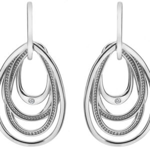 Hot Diamonds Stříbrné náušnice s diamanty Chandelier Vintage Drop DE496