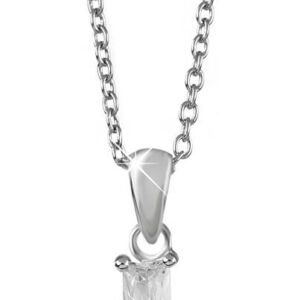 Silver Cat Zářivý náhrdelník se zirkony SC304 ( řetízek