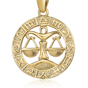 JVD Pozlacený přívěsek Váhy SVLP0713XH2GOVA