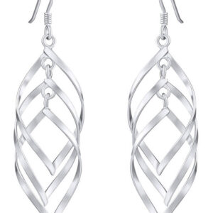 Silvego Elegantní stříbrné náušnice PRME11002N