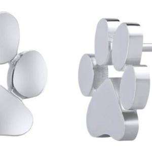 Silvego Ocelové náušnice Tlapky KMME80721