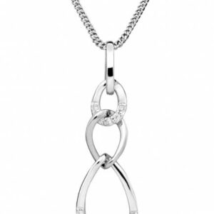 Silver Cat Elegantní náhrdelník se zirkony SC437