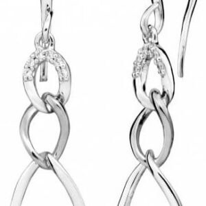 Silver Cat Elegantní náušnice se zirkony SC438