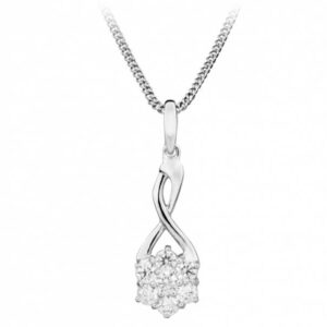 Silver Cat Okouzlující náhrdelník se zirkony SC373