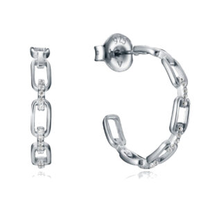 Viceroy Elegantní stříbrné náušnice kruhy Elegant 13044E000-30