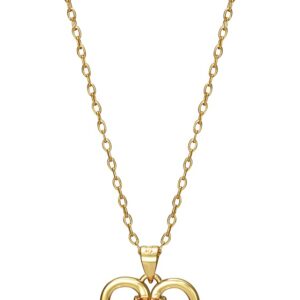 Viceroy Romantický pozlacený náhrdelník Srdce Chic 13026C100-06