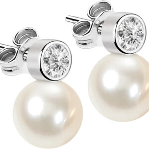 Morellato Stříbrné náušnice z pravých perel Perla SANH04