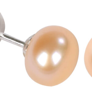 JwL Luxury Pearls Náušnice z pravých lososových perel JL0027