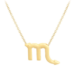 JVD Pozlacený náhrdelník s přívěskem Štír SVLN0195XH2GOSC