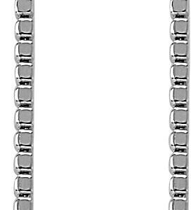 Rosato Dlouhé minimalistické náušnice Cubica RZO044