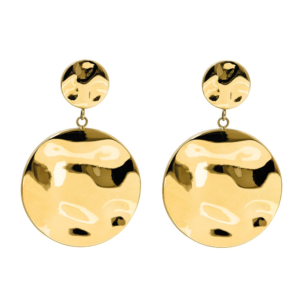 Pierre Lannier Elegantní pozlacené náušnice Echo BJ10A2201