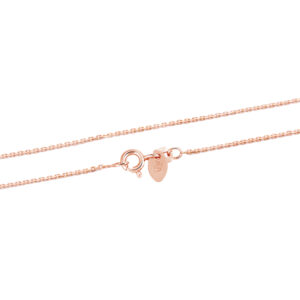 Beneto Exclusive Pozlacený stříbrný řetízek Anker AGS1286-ROSEGOLD 42 cm