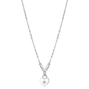 Brosway Ocelový náhrdelník se srdíčkem Chakra BHKN074