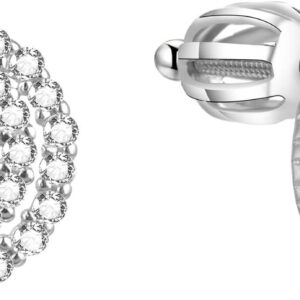 Beneto Stříbrné náušnice se zirkony AGUP1572S