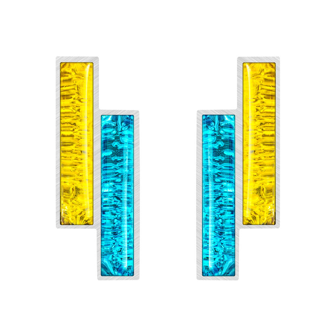 Preciosa Elegantní ocelové náušnice Desire s českým křišťálem Preciosa 7424 70