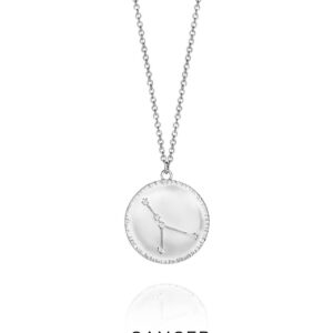 Viceroy Stříbrný náhrdelník znamení Rak Horoscopo 61014C000-38CA
