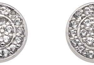 Hot Diamonds Stříbrné náušnice s topazy Flora DE582