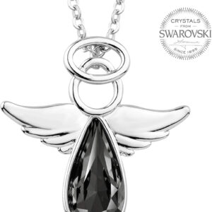 Levien Náhrdelník s tmavým krystalem Angel Rafael