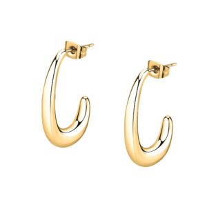 Morellato Luxusní pozlacené náušnice Tear Drop Creole SAVN05