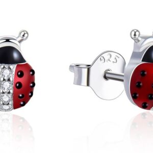 MOISS Hravé peckové náušnice ze stříbra Berušky E0000672