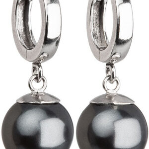 Evolution Group - Pavona Stříbrné náušnice s perlou 31151.3 grey