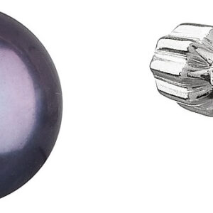 Evolution Group - Pavona Stříbrné náušnice s pravými perlami Pavona 21004.3 peacock