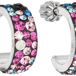 Evolution Group - Pavona Stylové náušnice s krystaly Galaxy 31118.4