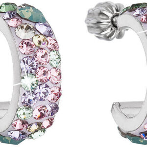 Evolution Group - Pavona Stylové náušnice s krystaly Sakura 31118.3