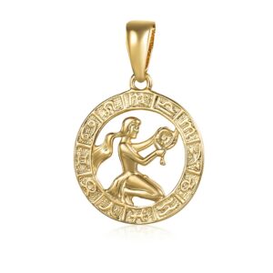 JVD Pozlacený přívěsek Panna SVLP0713XH2GOPA