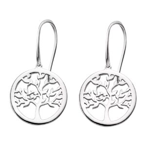 Lotus Silver Stříbrné náušnice pro ženy Strom života LP1641-4/1