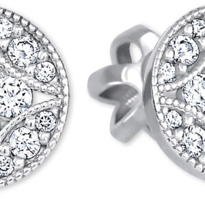 Soliter Designové náušnice s čirými krystaly 239 001 00874 07