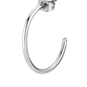 La Petite Story Elegantní ocelová single náušnice LPS02AQM09/11 3 cm