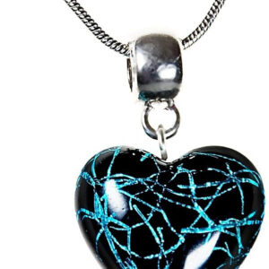 Lampglas Tajemný náhrdelník Night Fairy s perlou Lampglas s ryzím stříbrem NLH4