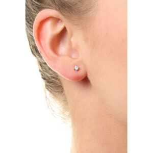 MOISS Půvabné peckové náušnice se zirkony E000143 0