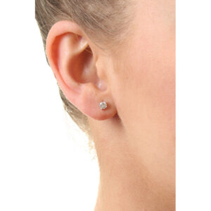 MOISS Půvabné peckové náušnice se zirkony E000143 0