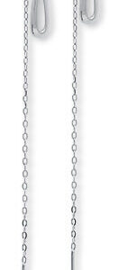 Soliter Dlouhé stříbrné náušnice 431 001 02812 04