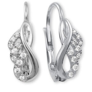 Soliter Elegantní náušnice s čirými krystaly 745 239 001 00837 0700000