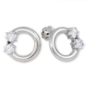 Soliter Jemné kroužky s krystaly 436 001 00491 04