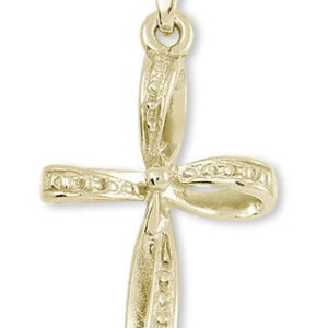 Soliter Jemný zlatý přívěsek křížek 241 001 01087