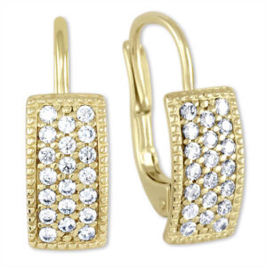 Soliter Krásné náušnice ze žlutého zlata 239 001 00679