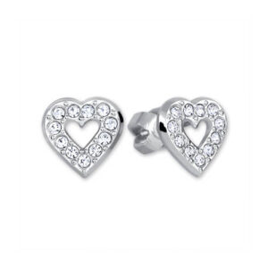 Soliter Stříbrné náušnice Srdce 438 001 00614 04