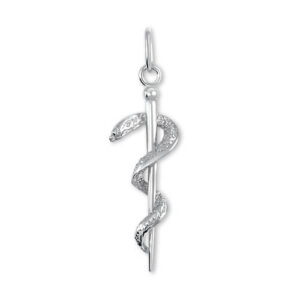 Soliter Stříbrný přívěsek Aeskulapova hůl 441 001 01645 04