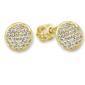 Soliter Třpytivé zlaté náušnice pecky 745 239 001 00622 0000000