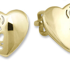 Soliter Zlaté náušnice Srdíčka 231 001 00648