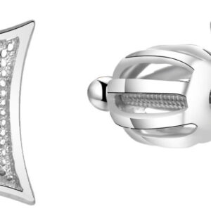 Beneto Stříbrné náušnice se zirkony AGUP1630S