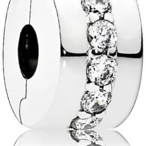 Pandora Stříbrný klip s krystaly Timeless 791972CZ