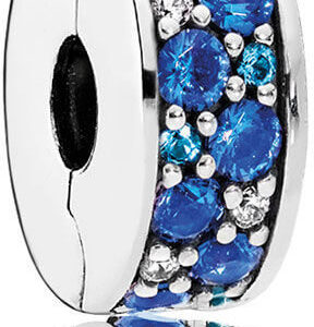 Pandora Třpytivý modrý klip 791817NSBMX