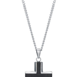 Viceroy Stylový pánský náhrdelník s křížkem Magnum 75299C01010