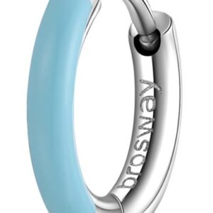 Brosway Modrá ocelová single náušnice Symphonie BYM116