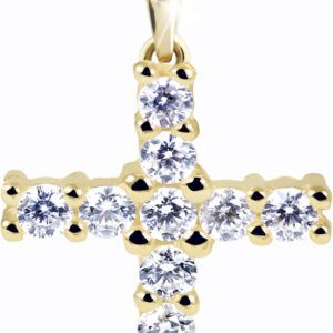 Cutie Jewellery Moderní přívěsek Křížek Z60100-40-10-X-1